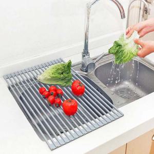 주방 실리콘 싱크대 식기 롤건조 매트 ONS-KR102