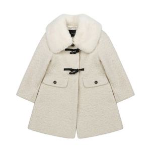 [티파니(정상)]IV 토글 장식 모직 CT(T55KBC020)