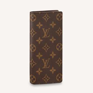 루이비통 브라짜 윌릿 모노그램 남성 장지갑 브라운 지갑 M66540 M61697 N62665