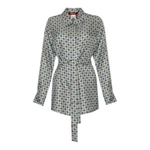 25FW 막스마라 STUDIO 프린트 실크 Boccale 셔츠 25261960216E15