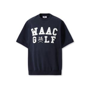 [왁]왁 KAJIMURA 유니 스웻 하프 셔츠 WMTCA25555NYX