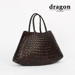 드래곤디퓨전 토트백 산타크로체 스몰 드래곤백 다크브라운 8893-DB