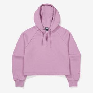 휠라 혼방 반집업 후드티 FS2POF3152F_LVD