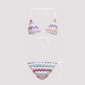 미쏘니 멀티컬러 지그재그 비스코스 비키니 MC22SP00BR014F SM9