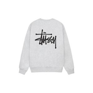 스투시 베이직 스투시 크루넥 애쉬 헤더 19150001915000M