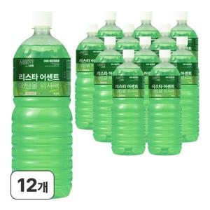 리스타 어센트 에탄올 사계절 전차종 호환 워셔액 1.8L 12개 쑥떡향