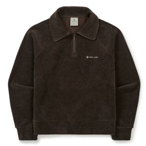 스노우피크 코듀로이 W 반집업 맨투맨 B1 S25WWFZT71 CB LE