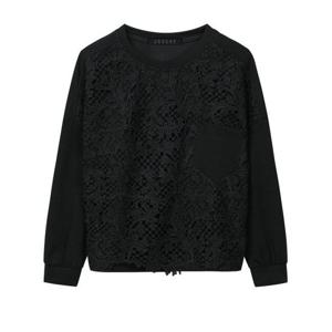 [탱커스]레이스 레이어드 티셔츠 (TX1TS009L0)