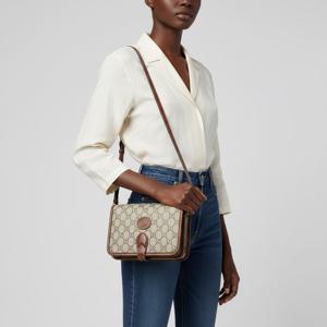 구찌 GG 수프림 인터로킹 미니 숄더백 671620 92TCG 8563