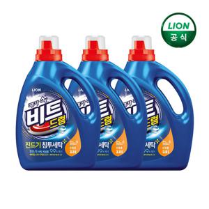 비트 액체세제 드럼용 3L 용기x 3개