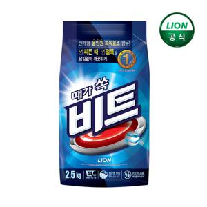 비트 가루세제 일반용 파우치 2.5kg x 1개