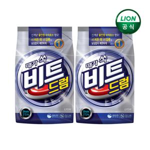 비트 가루세제 드럼용 파우치 2.5kg x 2개