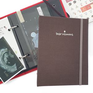 쁘띠 임신 초음파앨범 A6 바인더-초코브라운