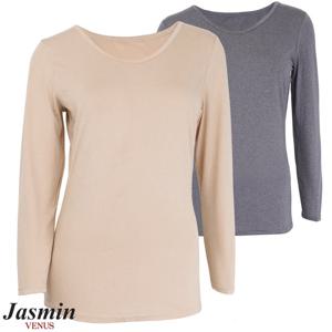 비너스자스민 정전기방지 피치기모 여성내의 상의 jwi4123C
