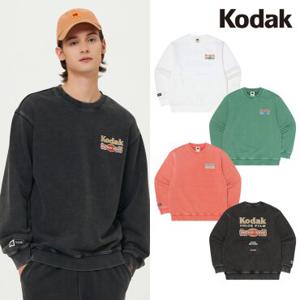 [코닥어패럴] 레시피 스노우워싱 맨투맨 (4 color)