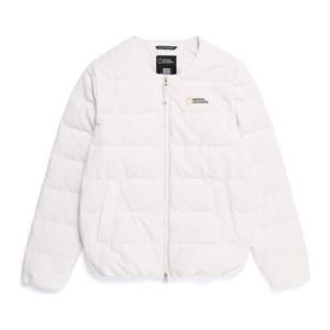 내셔널지오그래픽 N254UDW920 헤론 U넥 경량 구스다운 점퍼 CRYSTAL BEIGE