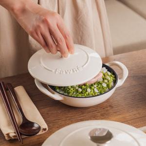 포네 온기 무쇠 냄비 2종 세트 인덕션 주물 라이스 솥밥 16cm 팟&웍