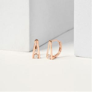 [GB] D형 포인트 10K GIOLD 귀걸이 LOTM1006T