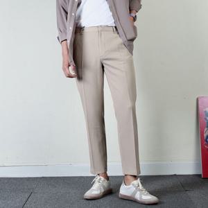 [프랭키뉴욕] 남자 슬랙스 TR 스판 링클프리 빅사이즈 블랙 네이비 차콜 그레이 아이보리 베이지 연베이