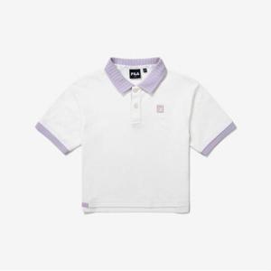 [휠라키즈] Girls 카라 티셔츠 (FK2TSG2102F_OWH)