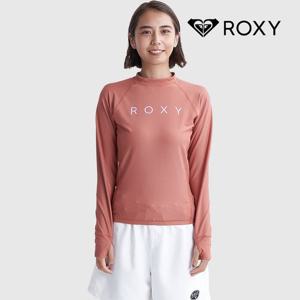 록시 로고 래쉬가드 BRN