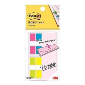 3M 포스트잇 플래그 휴대용팩 683-4KN 4KP 견출 라벨