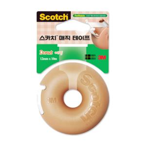 3M스카치 매직테이프 도넛카라멜(12mmx10M)