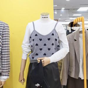 르피타 DP01 러블리 하트 뷔스티에 니트 L244UVTA05