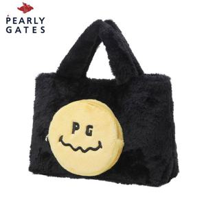 [파리게이츠] 파리게이츠 여성 스마일 파우치 소프트 퍼 토트백 521D4BGA01_BK