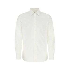 프라다 화이트 코튼 롱슬리브 UCM60810HT F0009 WHITE