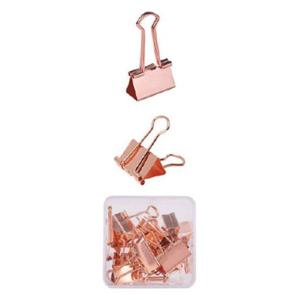 델리 로즈골드 더블클립 78202RG 32mm(15개/32x55mm