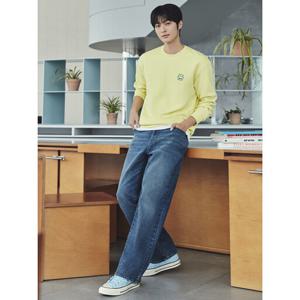 [폴햄]남성 컴포트 와이드핏 데님(PHF1DP1039)