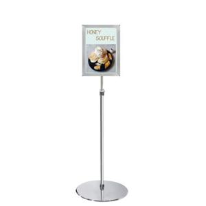 포스터 개폐식 스탠드(OPS-1200CP) A4 크롬