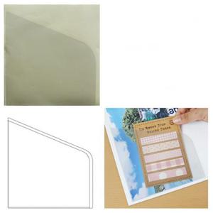 코너형 포켓 다이어리 라벨테이프 대형 30매