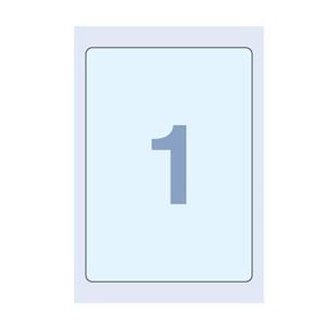 세모네모 투명 전산라벨지 C-G3001 70매 A4