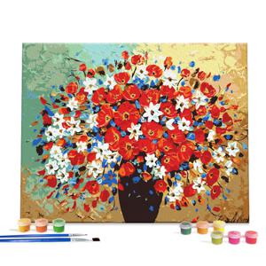 아이러브페인팅 DIY캔버스형 그림그리기 40x50cm 만개꽃