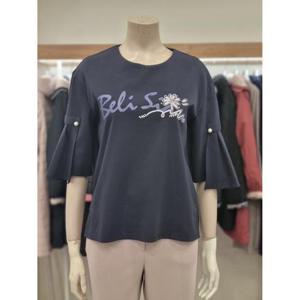 벨리시앙 세이브존07 라운드넥 스판블라우스 BL4211