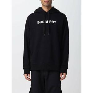 (명품) 버버리 로고 프린트 코튼 후디 8055318