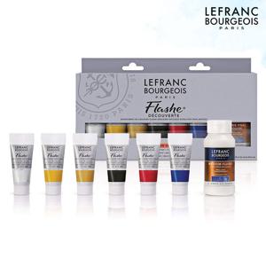르프랑 플래쉬 아크릴물감 20ml 6색세트+매트바니쉬