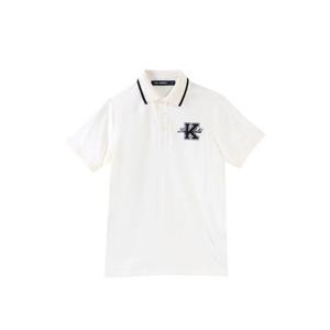 칼라거펠트 폴로 티셔츠 KM745015 552221 60 offwhite OFF WHITE