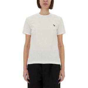 PS 바이 폴스미스 여성 화이트 로고 반팔 티셔츠 W2RG799EP1846_01