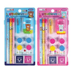 아트박스/아이비스 2000 도장지우개연필세트(CR)