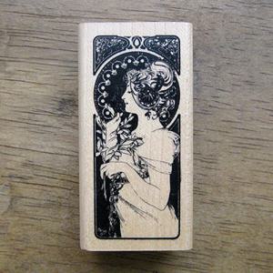 아트박스/스탬프 하우스 [아르누보]The Feather