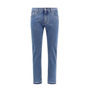 Dolce   Gabbana 로고 플라크 스트레이트 레그 진 GY07CDG8HN7 S9001 TP934997989