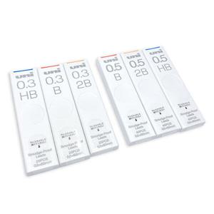 아트박스/제이펜즈 UNI 스머지 프루프 슬라이딩 샤프심 0.3/0.5m