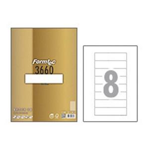 아트박스/오피스큐 물류관리용 라벨 8칸 100매 LS-3660 폼텍