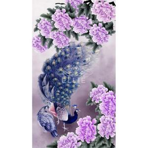 아트박스/퍼즐사랑 공작새 왈츠 (패브릭) 보석십자수 45x80