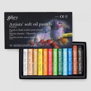 아트박스/문교화학 문교 갤러리소프트오일파스텔 12색(MOPV-12)