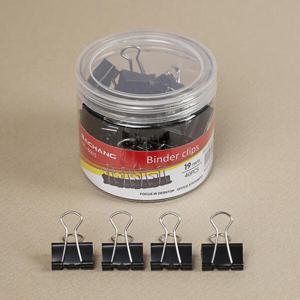 아트박스/위드마켓 문구존 블랙 더블 클립 40p세트(2cm)