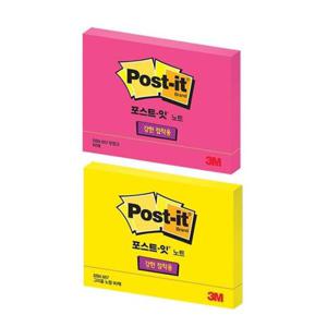 아트박스/3M 3M 포스트잇 강한점착용 노트 657 (102*76mm)